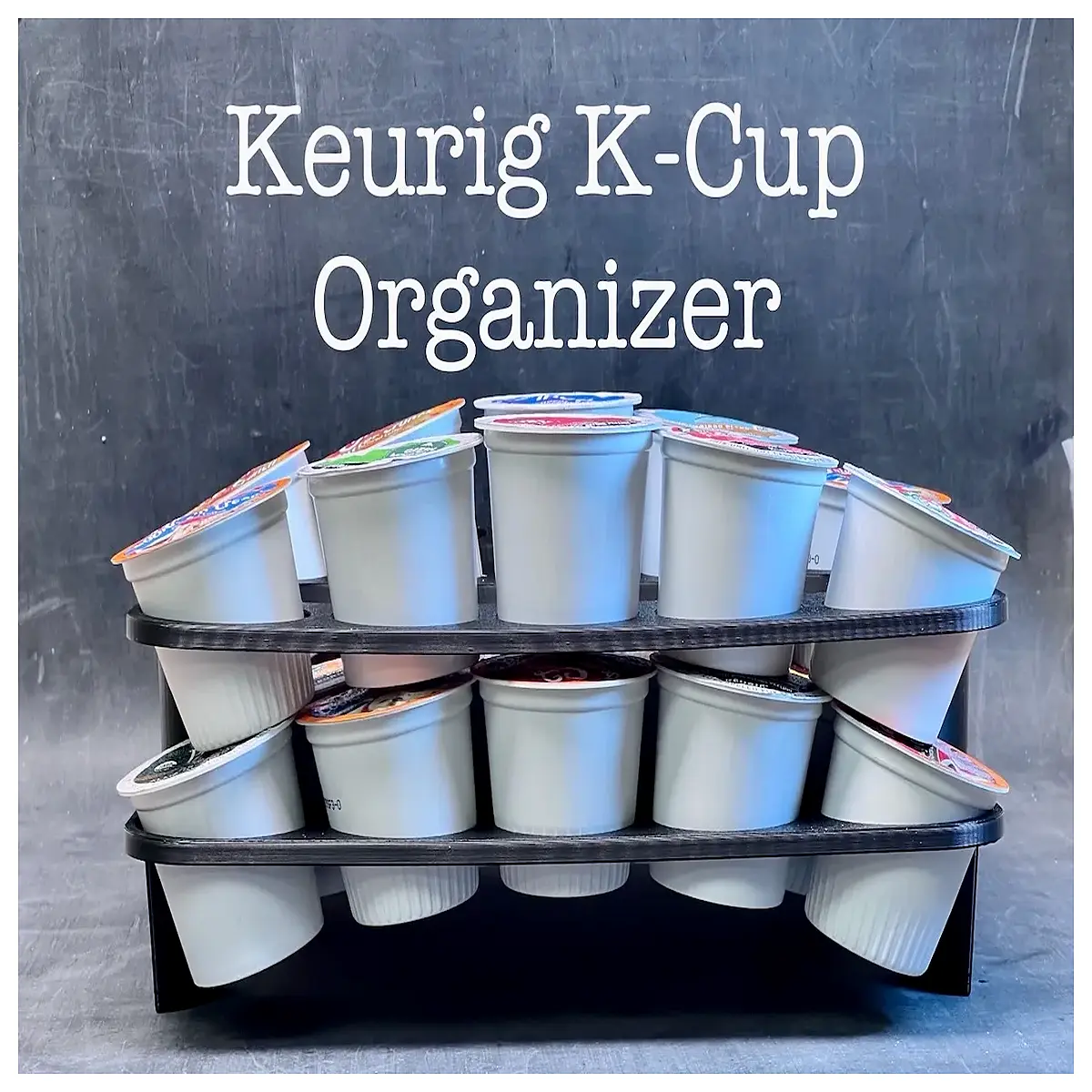 stackable k cup holder organizer for coffee pods storage rack