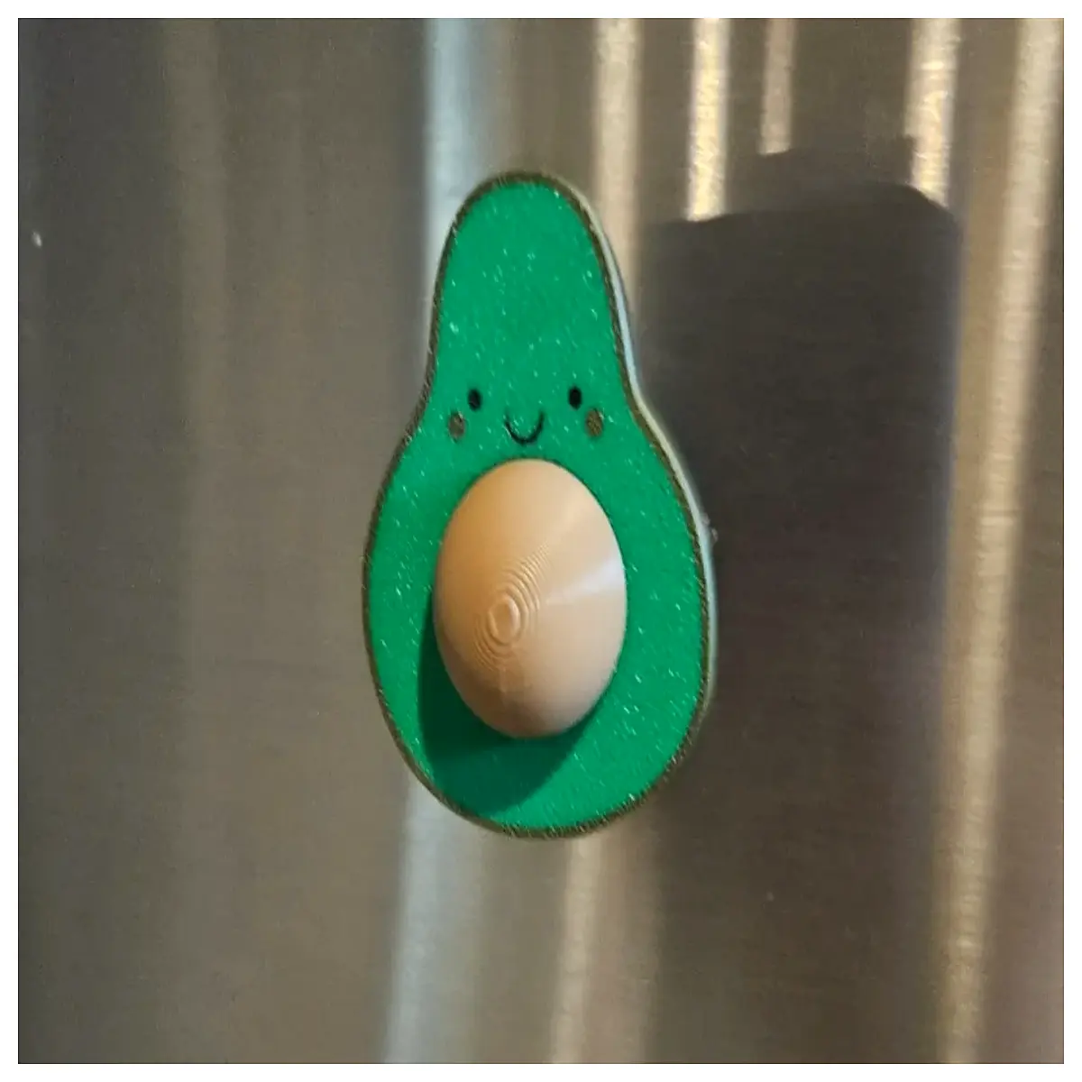 magnetic avocado ripeness tracker fridge magnet with sliding core indicator for kitchen organization