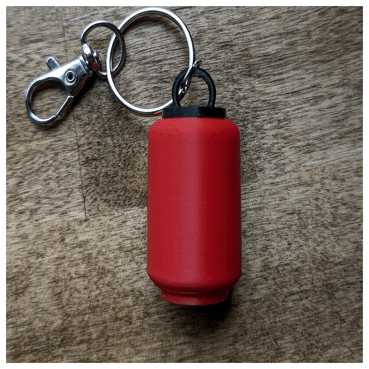 japanese style paper lantern keychain hidden compartment secret storage mini safe for keys