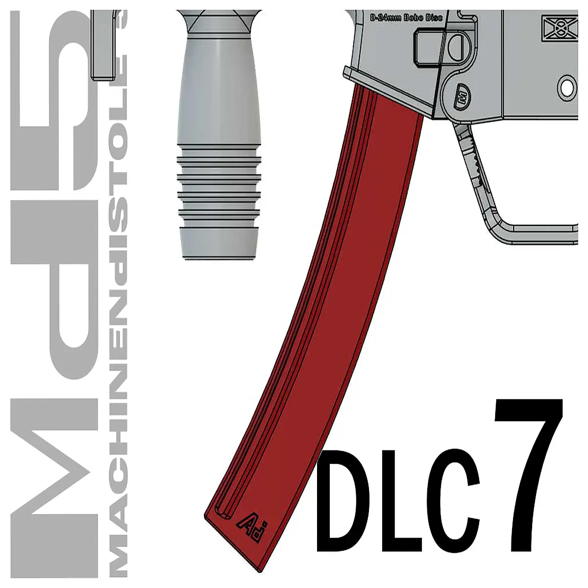 md5k dlc 7 decorative curved drawer unit non functional prop for diorama