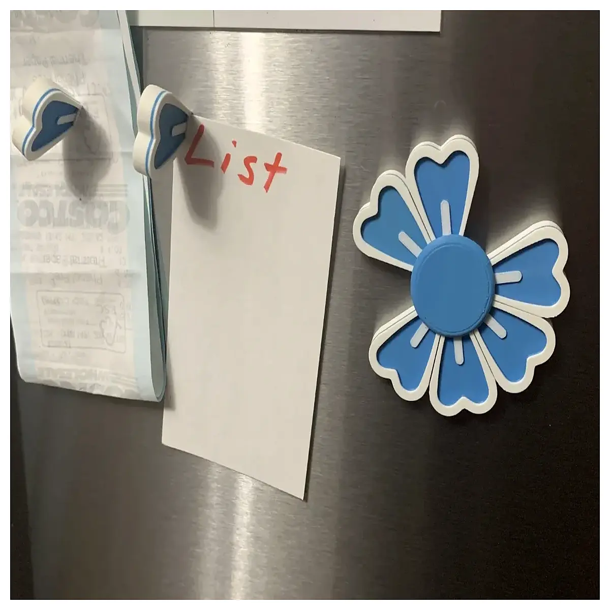 magnetic fridge flowers artificial petals for kitchen decor