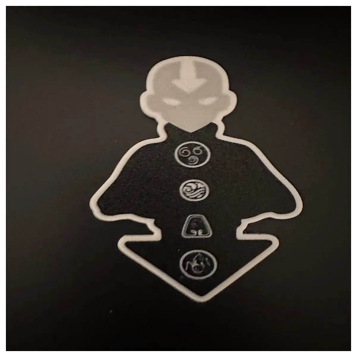 aang avatar magnet cartoon fridge sticker animated series collectible gift