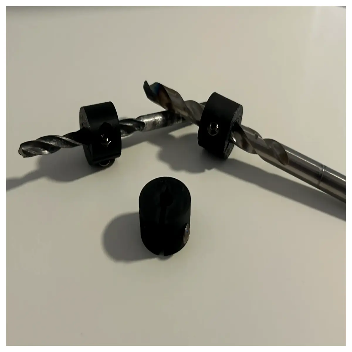 drill bit depth stop collar for wood and metal adjustable drilling guide sleeve to over penetration