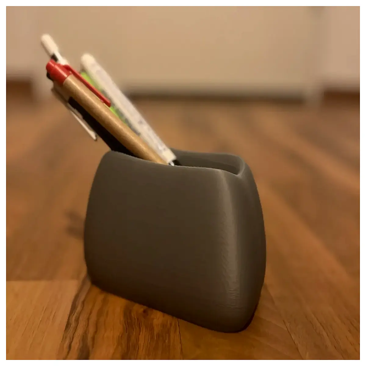 modern desk organizer pen holder brush bathroom countertop storage