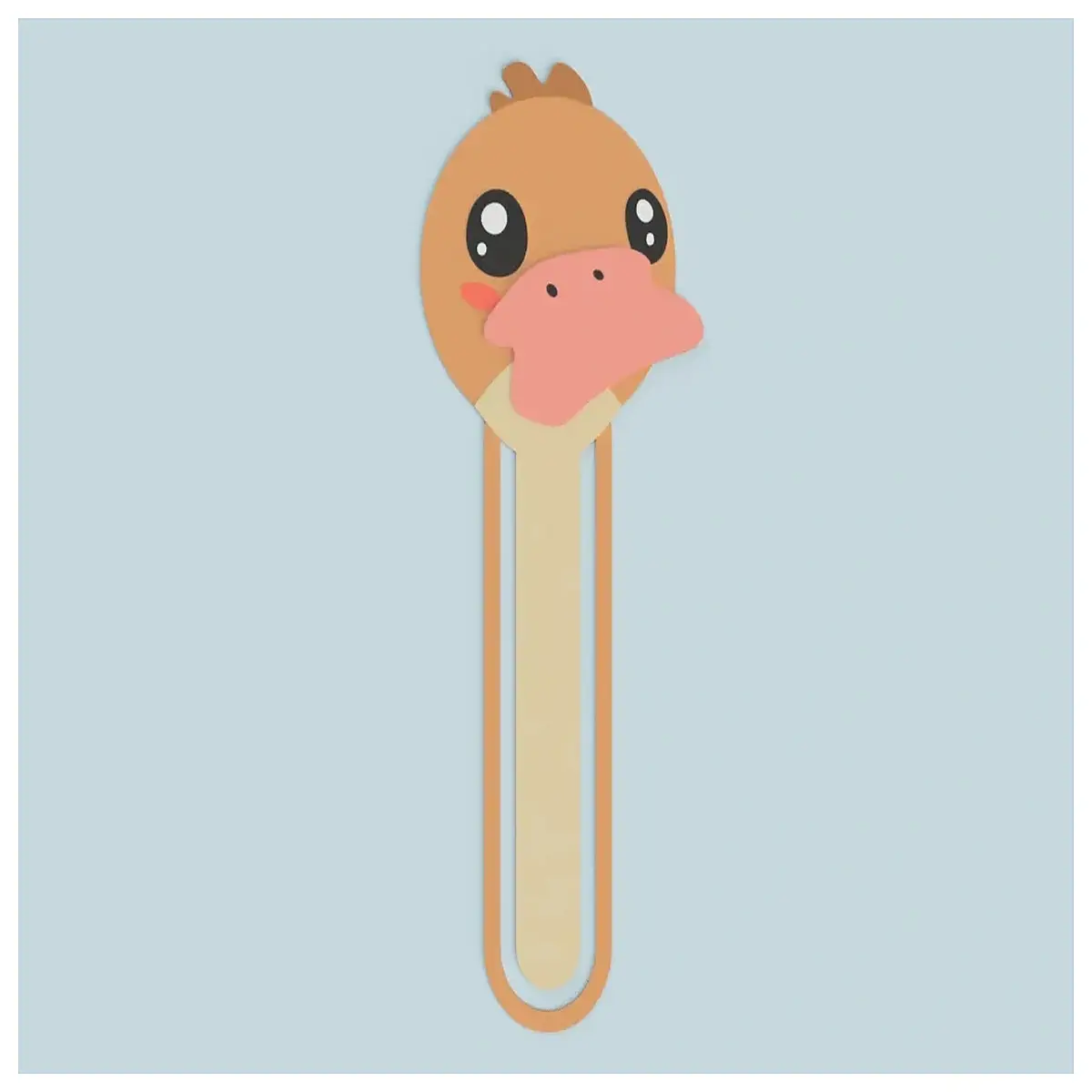 cute platypus bookmark for reading animal lover gift idea book marker accessory