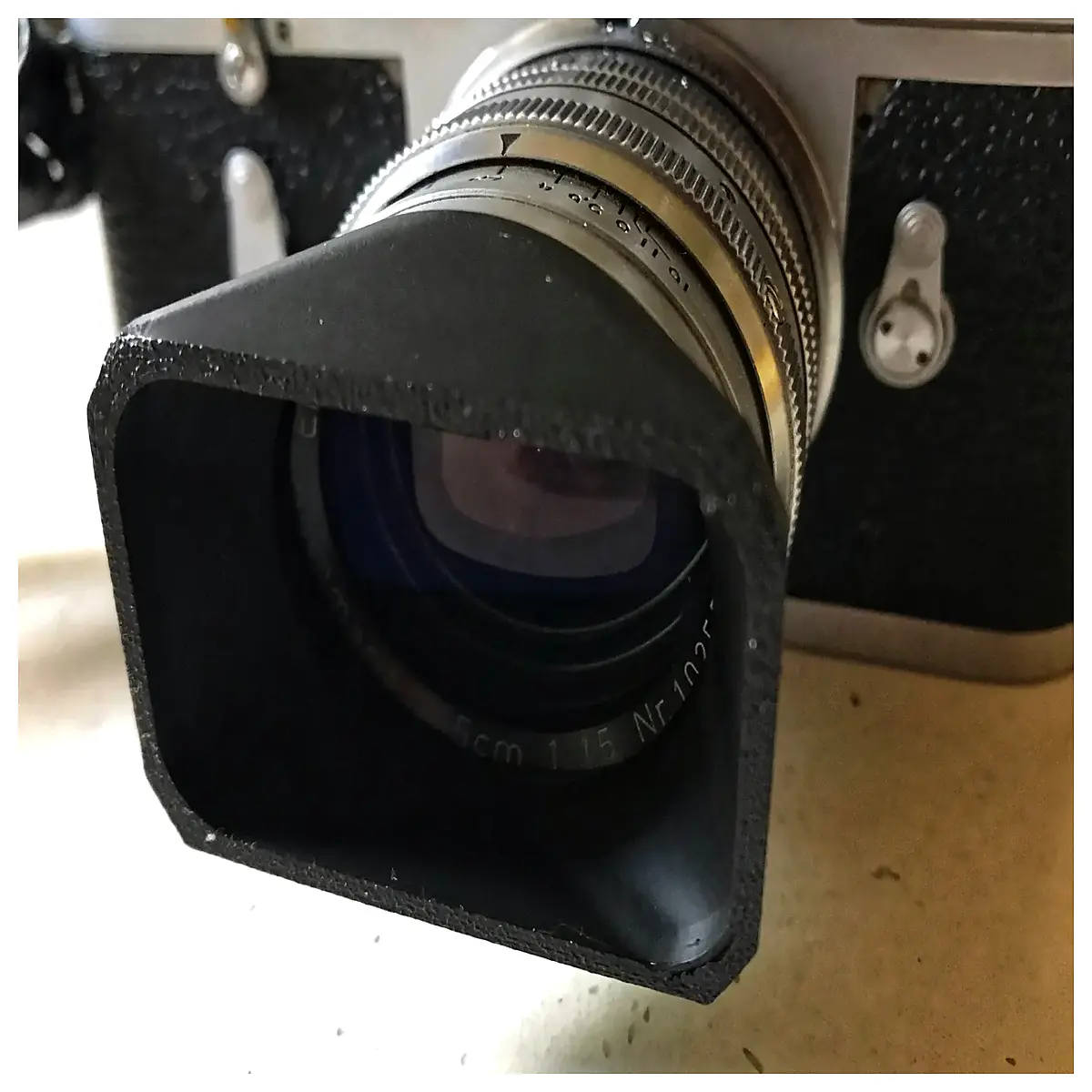 summitar 50mm f1 5 lens hood compatible m39 screw mount sunshade filter cap accessory for rangefinder photography