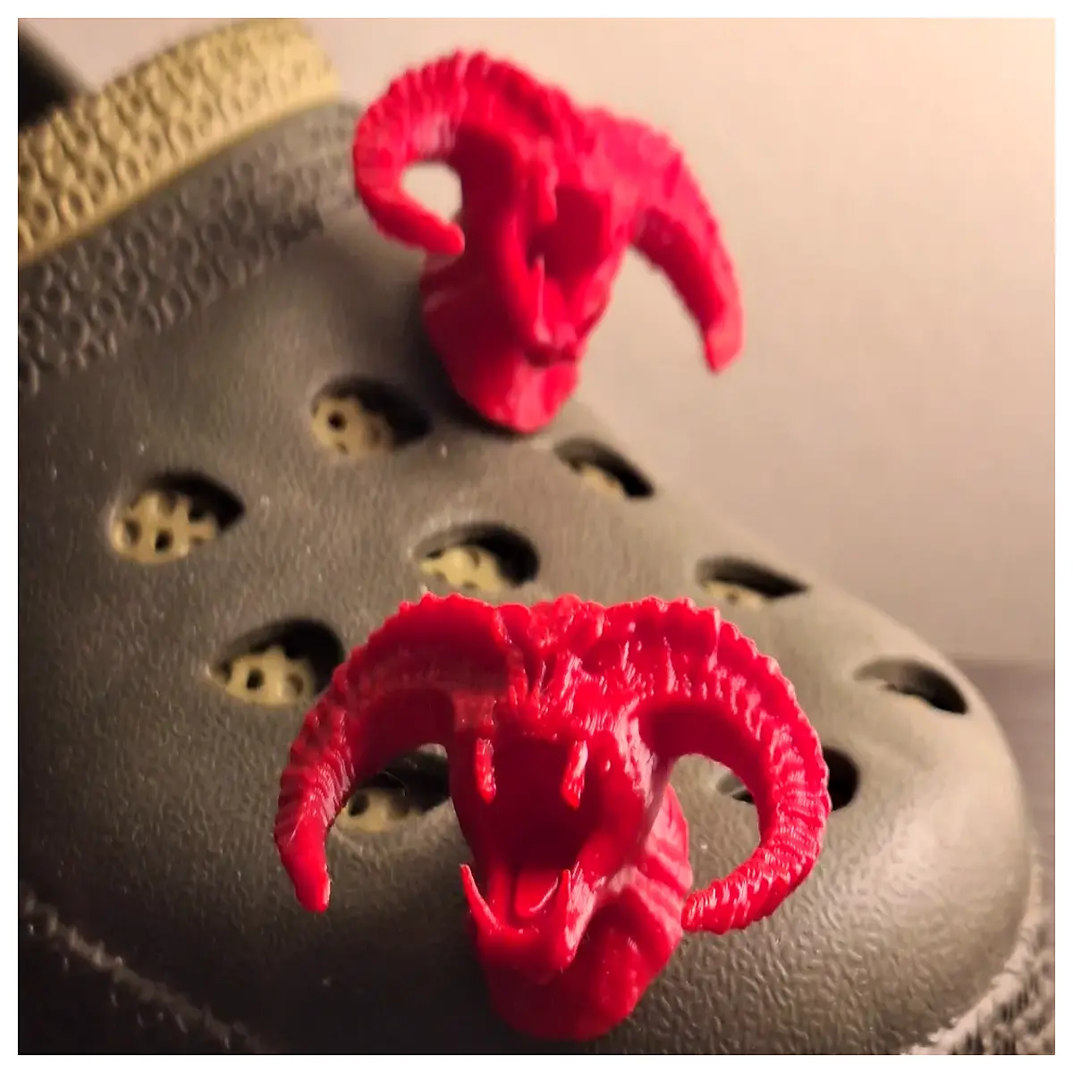 balrog keychain pair hunter leather pendant cosplay prop accessory dark fantasy bag charm set