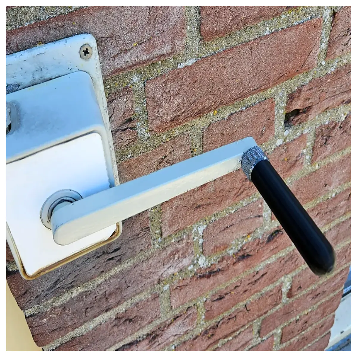 replacement handle for patio umbrella crank curved shaft grip upgrade