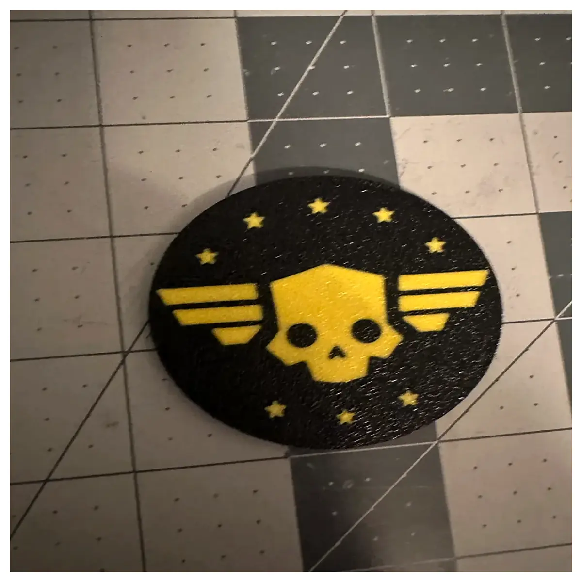 helldivers magnet fridge sticker super propaganda deco