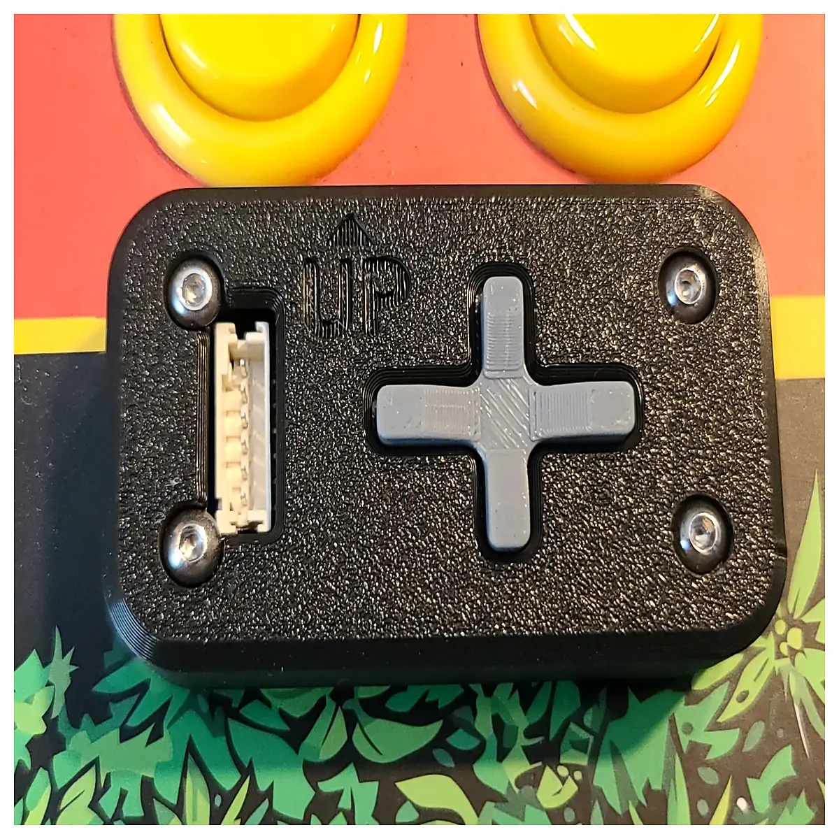 grs ikari arcade stick cap replacement shell housing for fighting game controller mod parts