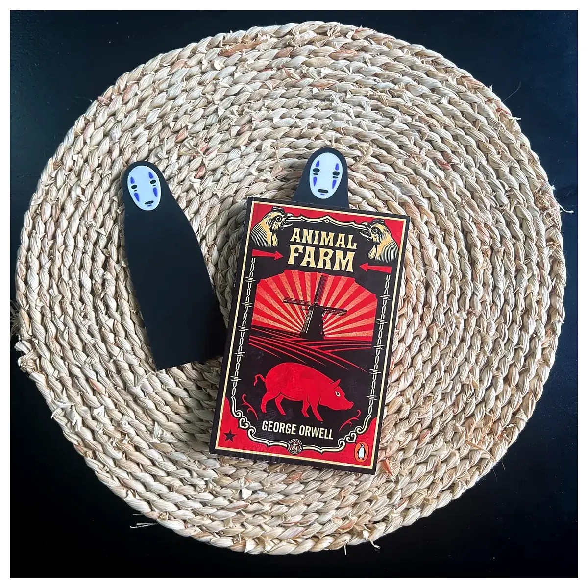 faceless bookmark aesthetic minimalist reading accessory for books and journals