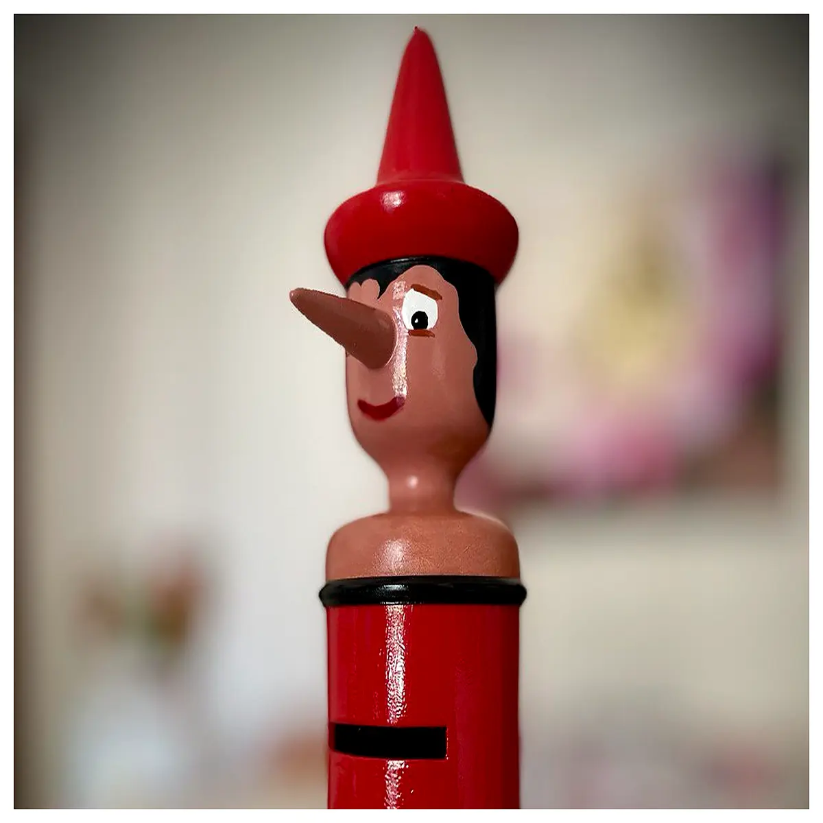 pinocchio wooden puppet toy classic storybook character for kids vintage style collectible doll