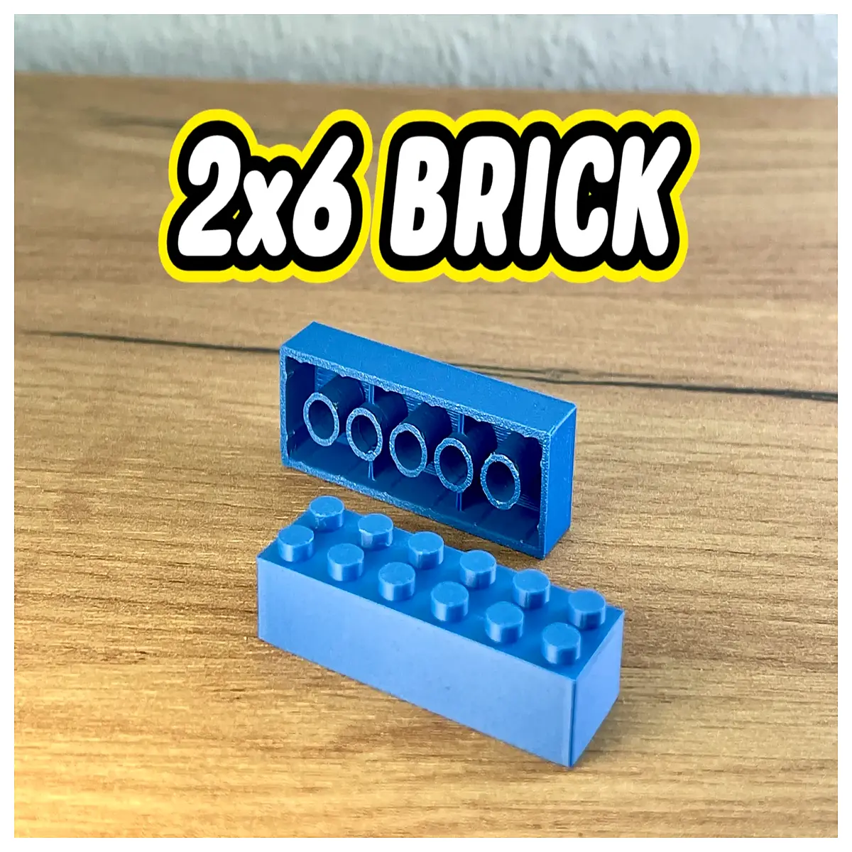precision building blocks compatible with major brands 2x6 standard bricks for advanced construction sets and architectural models