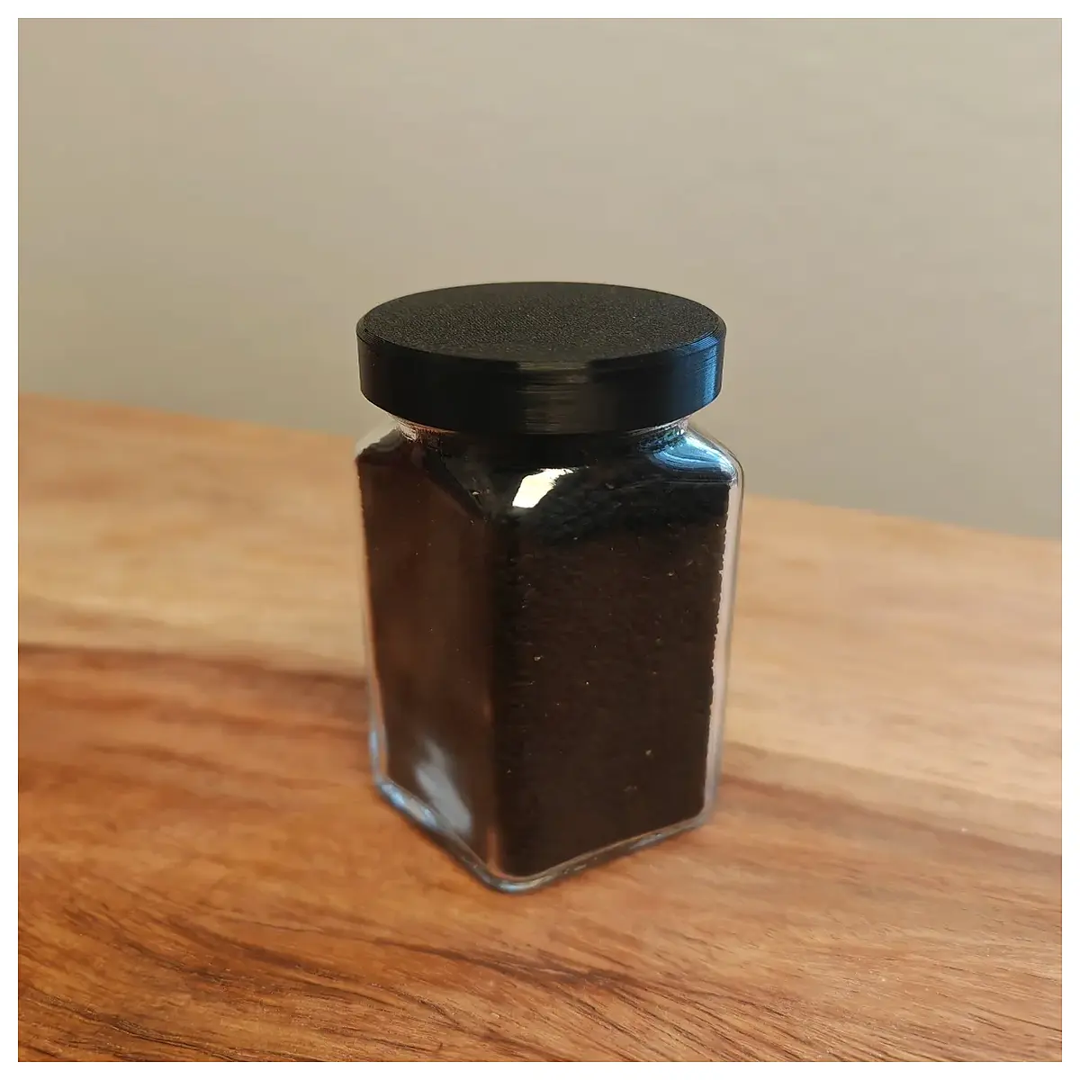 43mm round spice jar lid cap replacement seal tight fitting kitchen storage container top