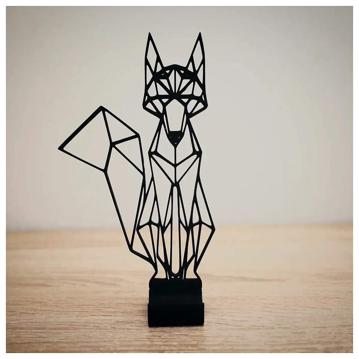 cute fox phone holder for desk animal shaped mobile device grip for video calls and watching videos