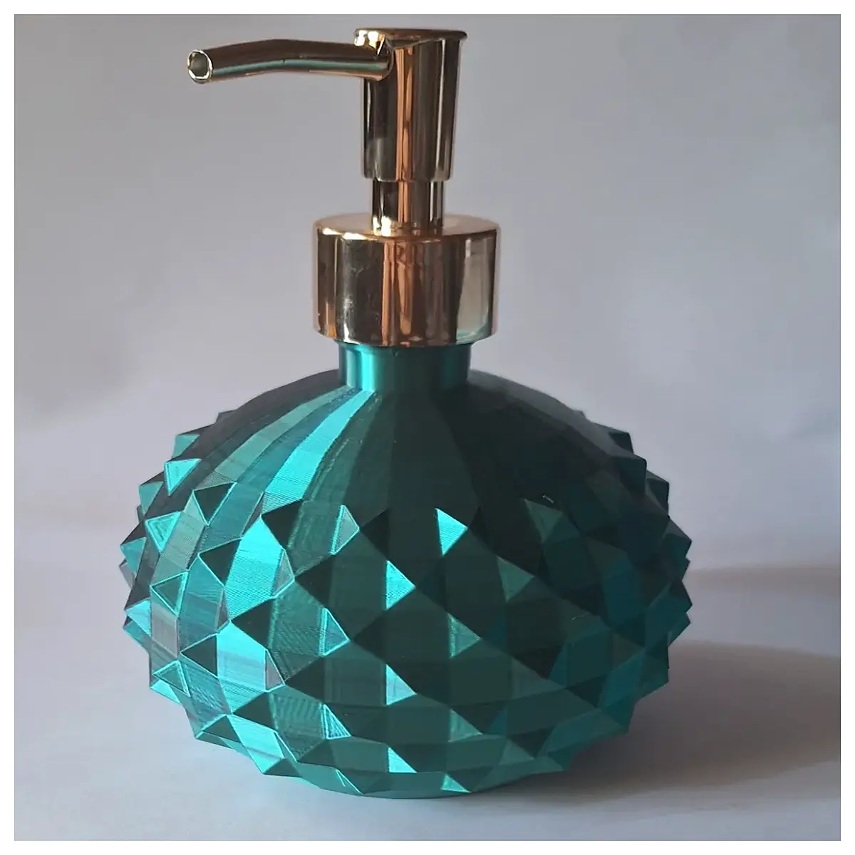 embroidered soap dispenser pump for bathroom vanity decorative plastic lotion bottle top high end hand wash refiller cap