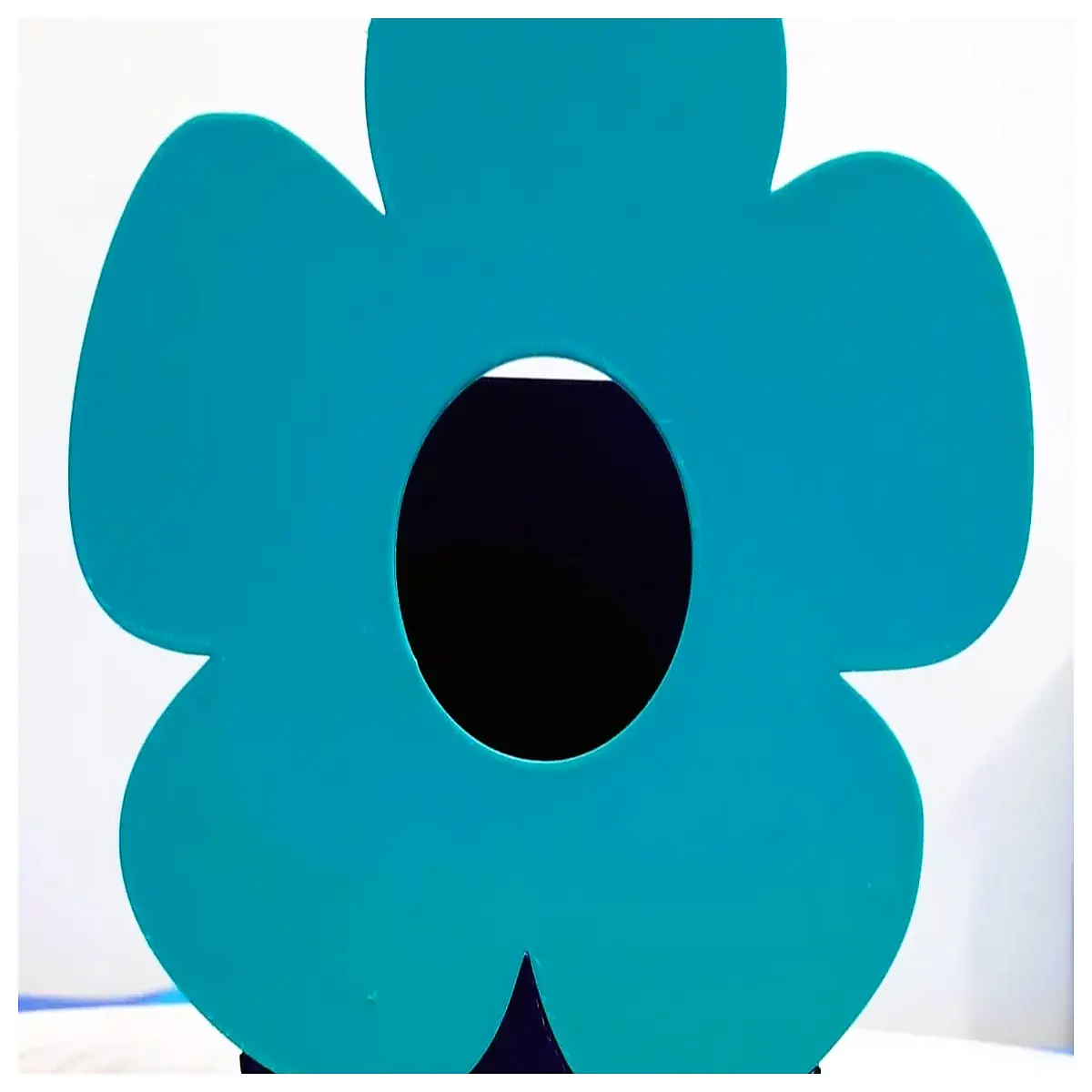 flower shaped sponge holder bathroom sink organizer non slip dish drainer rack for kitchen counter