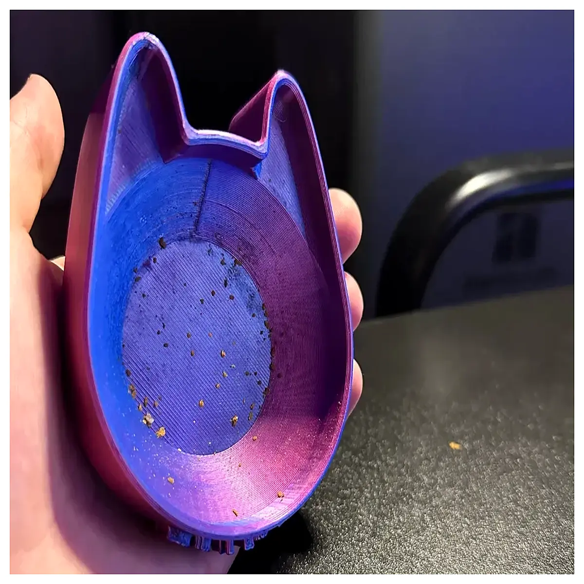 cat food bowl slow feeder anti slip silicone non durable easy clean automatic pet feeding station