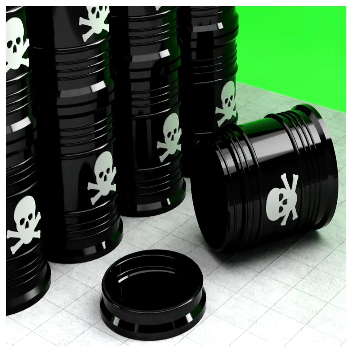 hazardous waste storage drum container safety can for disposal