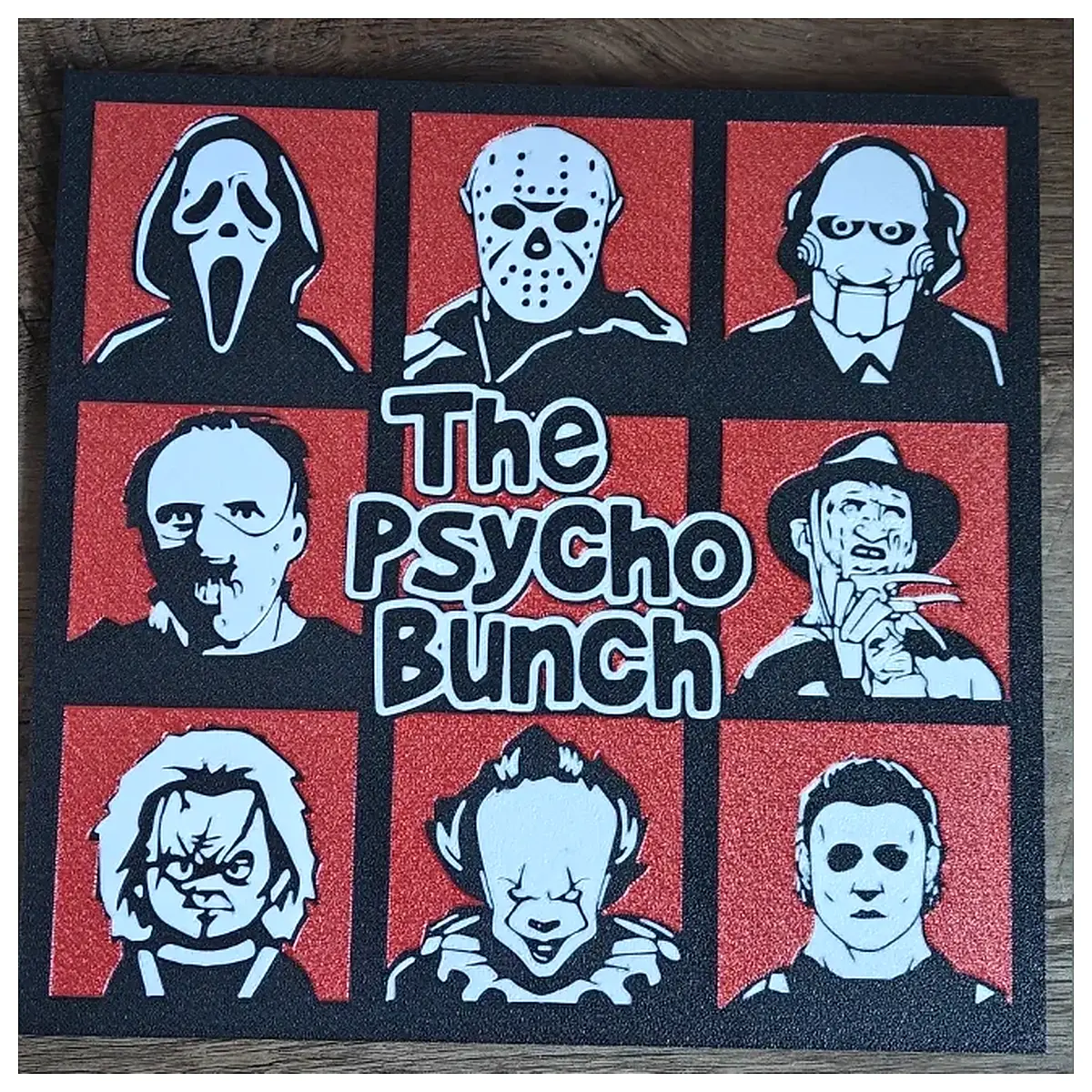 psycho bunch horror movie merchandise creepy plush toy dark humor gag teens