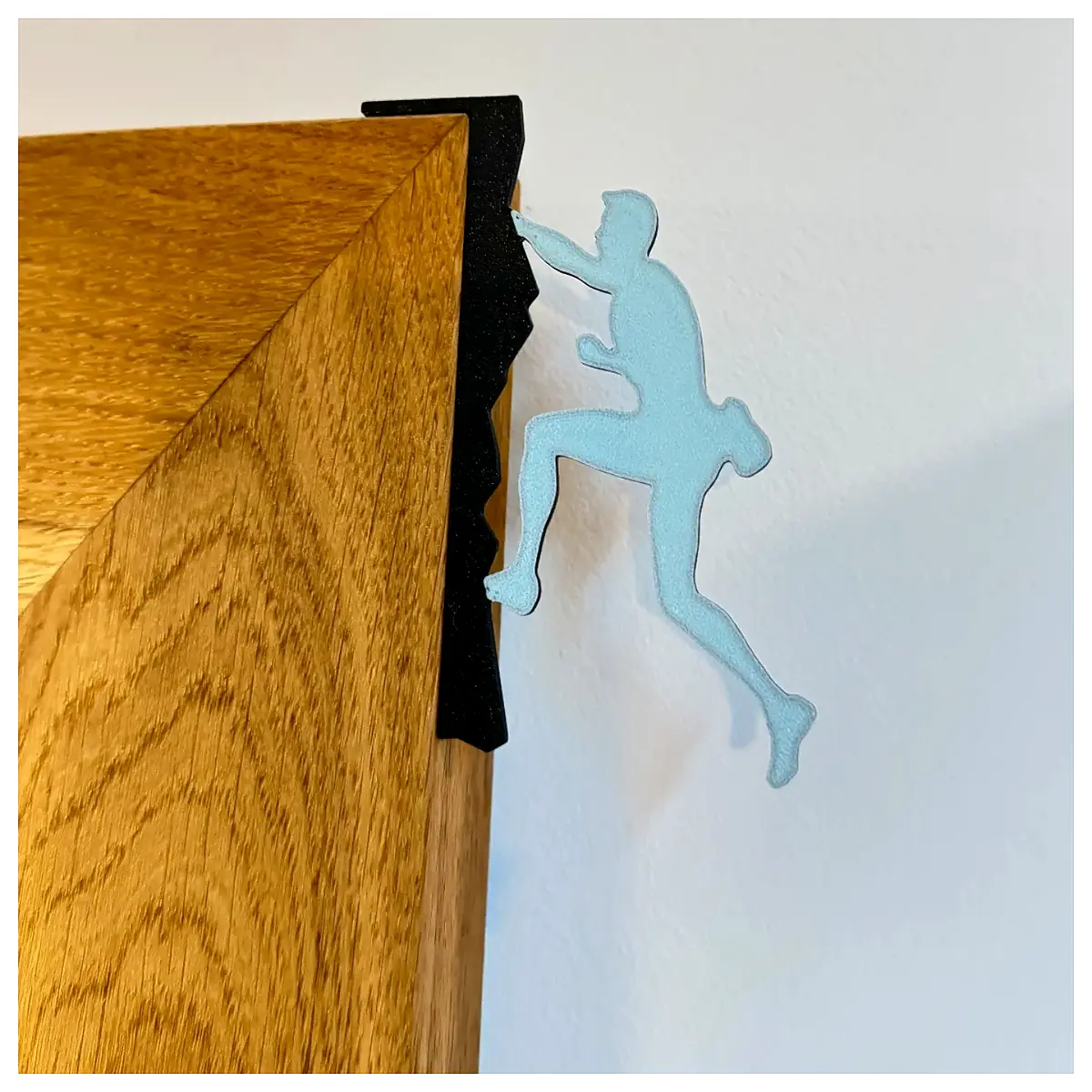monitor climbing bracket wall mount edge support duty shelf holder for tv screen