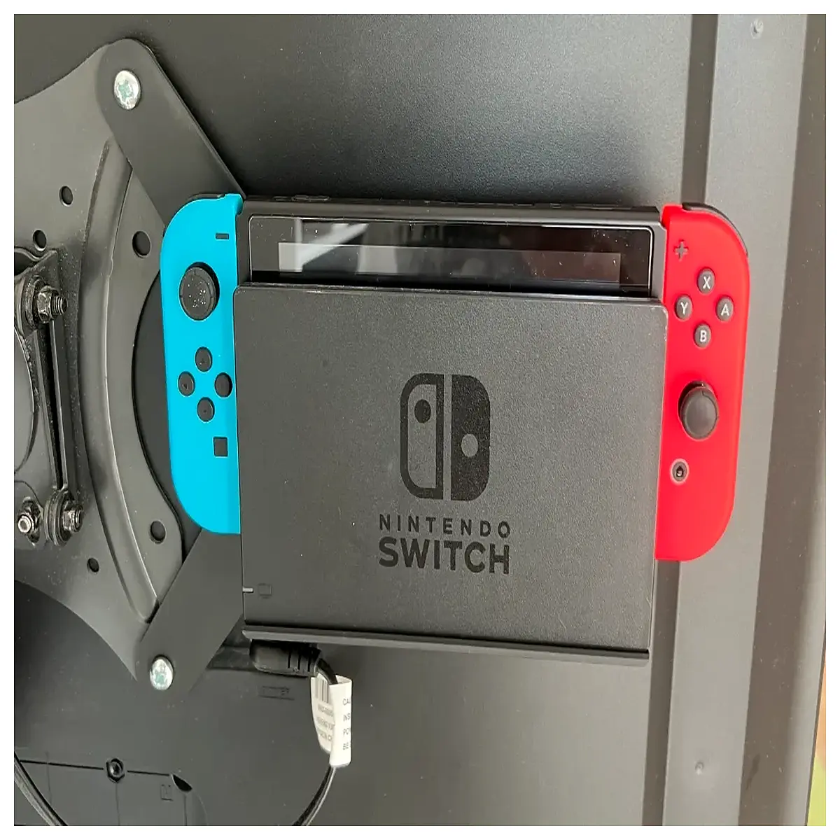 minimalist vesa wall mount bracket for switches sleek modern design low profile mounting plate