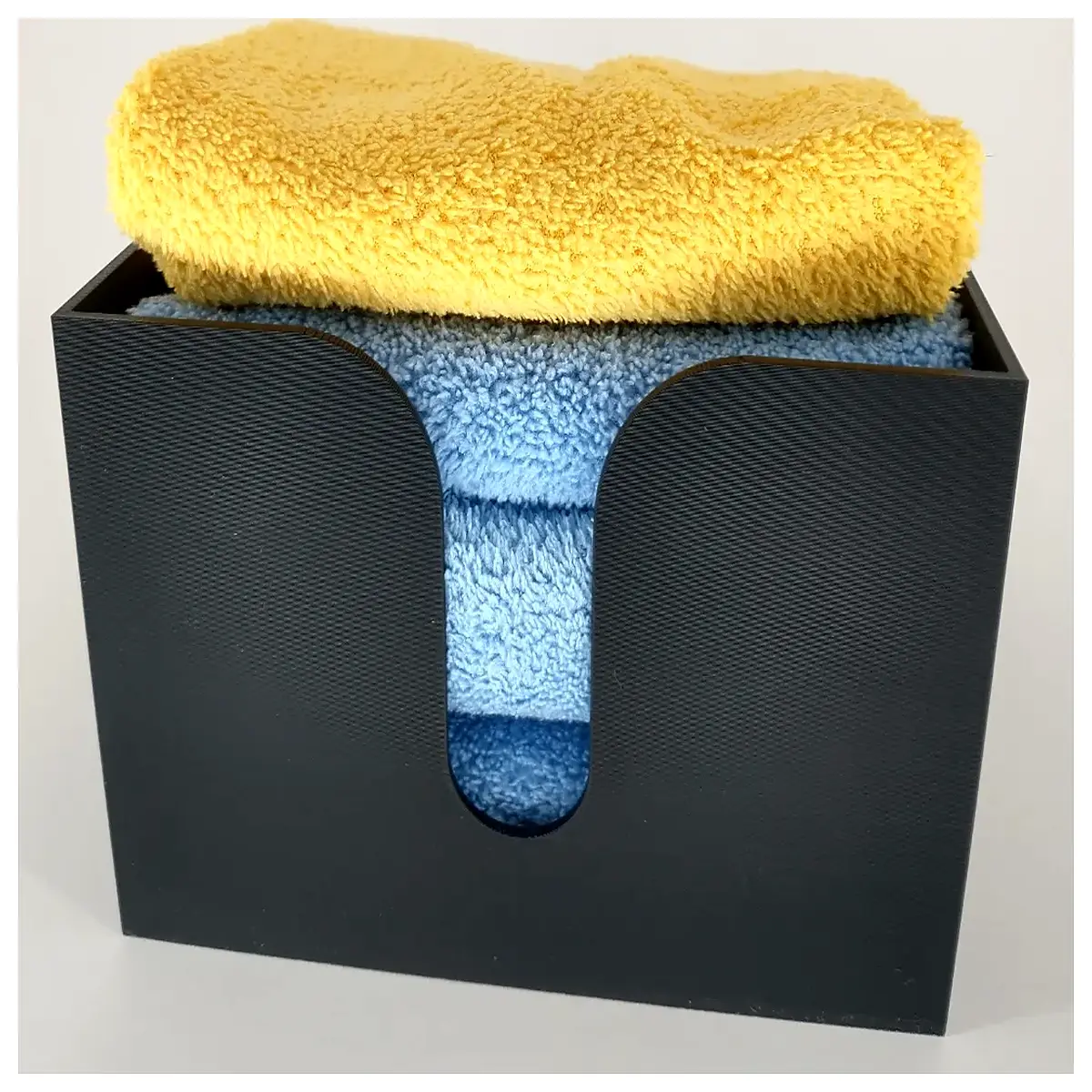 cute tissue box holder for bathroom vanity soft cotton pad dispenser organizer waterproof wet wipe container
