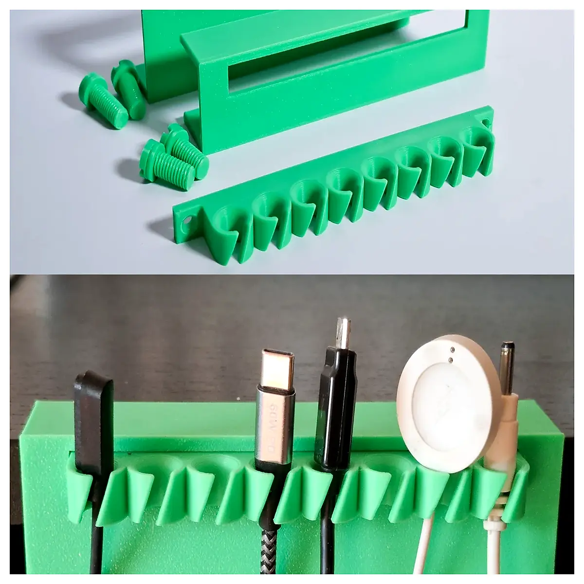 desk cable organizer clips cord management system desktop wire holder for computer setup