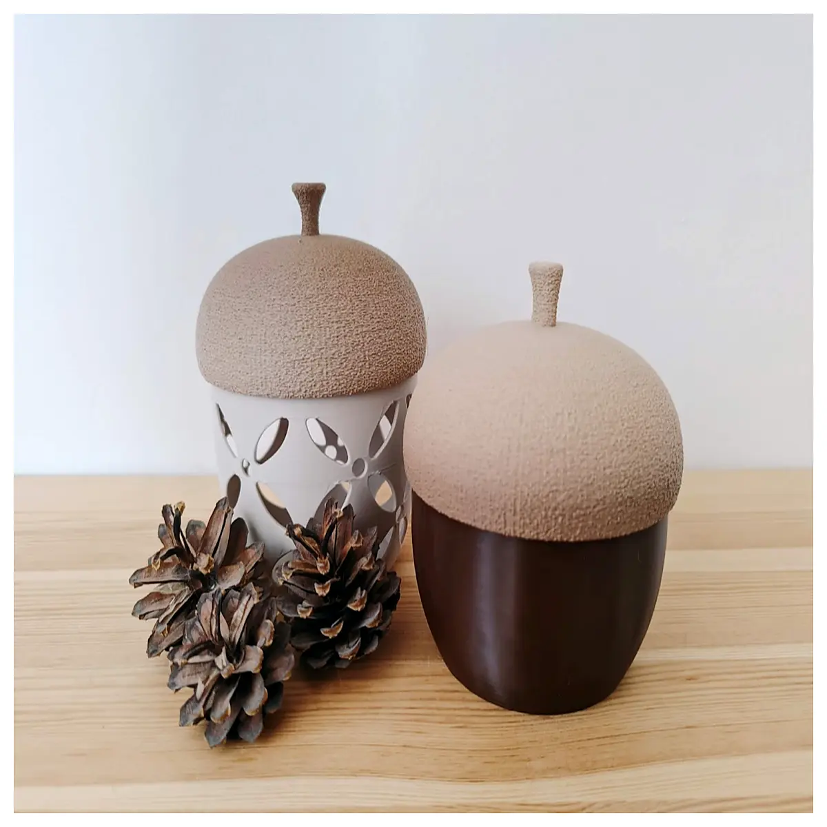 acorn shaped ceramic bowl for nuts snack serving dish small dessert cup kitchen tableware