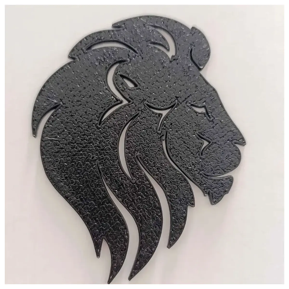 lion wall art decor majestic animal sculpture home decoration golden bronze lion statue for living room modern abstract lion painting canvas pr