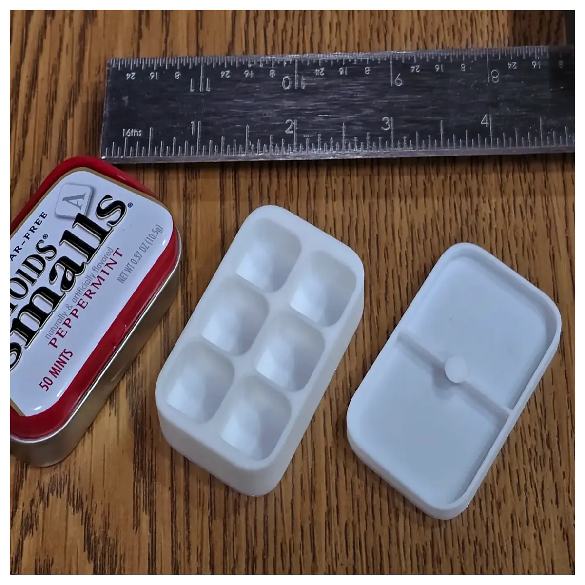 altoids smalls tin watercolor palette portable art supplies compact painting set