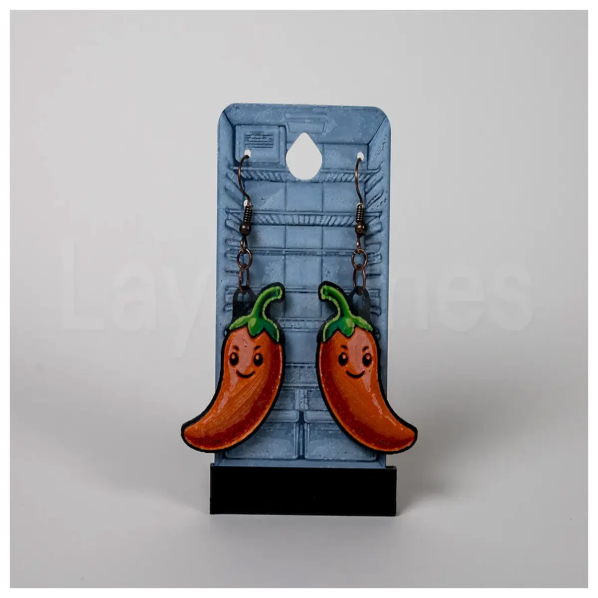 fun chili pepper earrings foodie jewelry cute spicy drop dangle studs for women party gift
