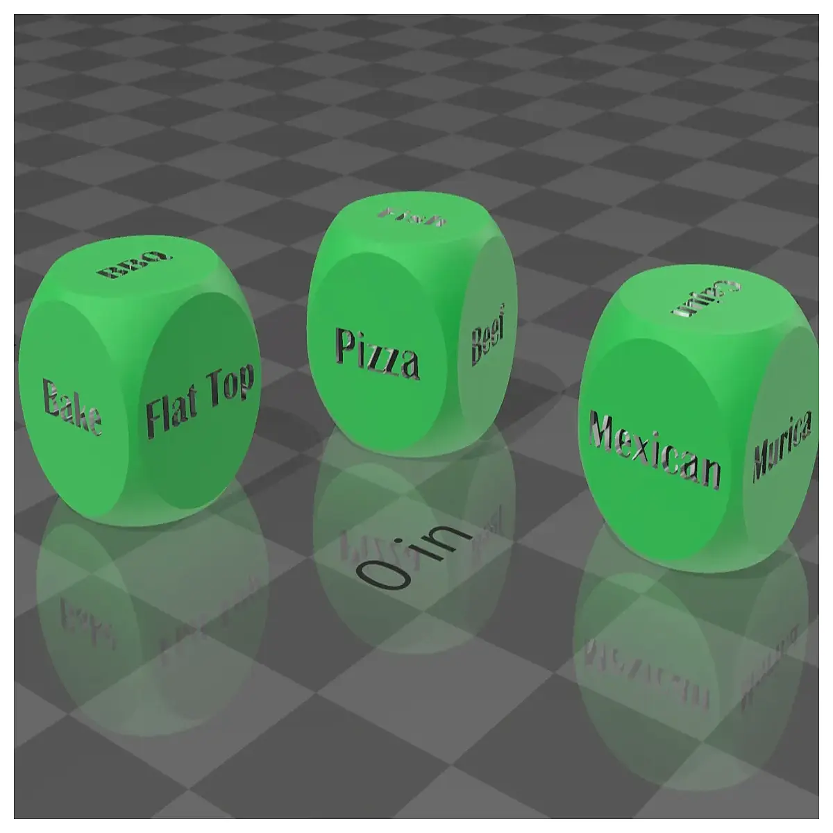 food dice game for family dinner party fun eating choices kids love
