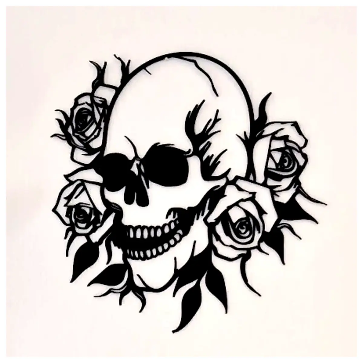 gothic skull wall art canvas prints for dark room decor macabre skeleton posters modern living room hanging paintings