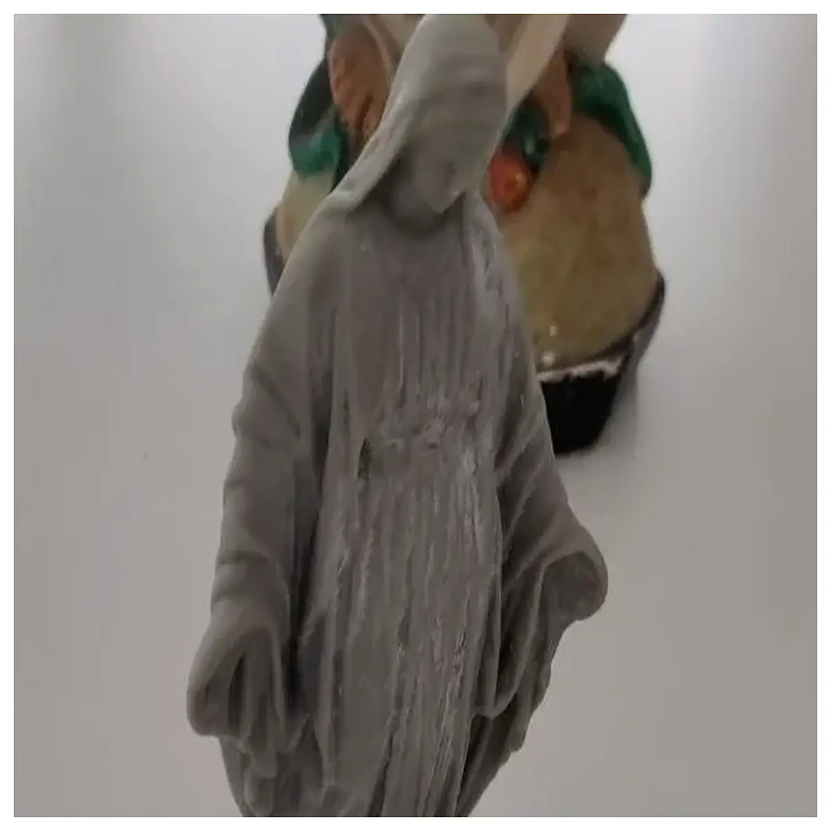 handcrafted wooden virgin mary statue for home altar catholic religious decor figurine