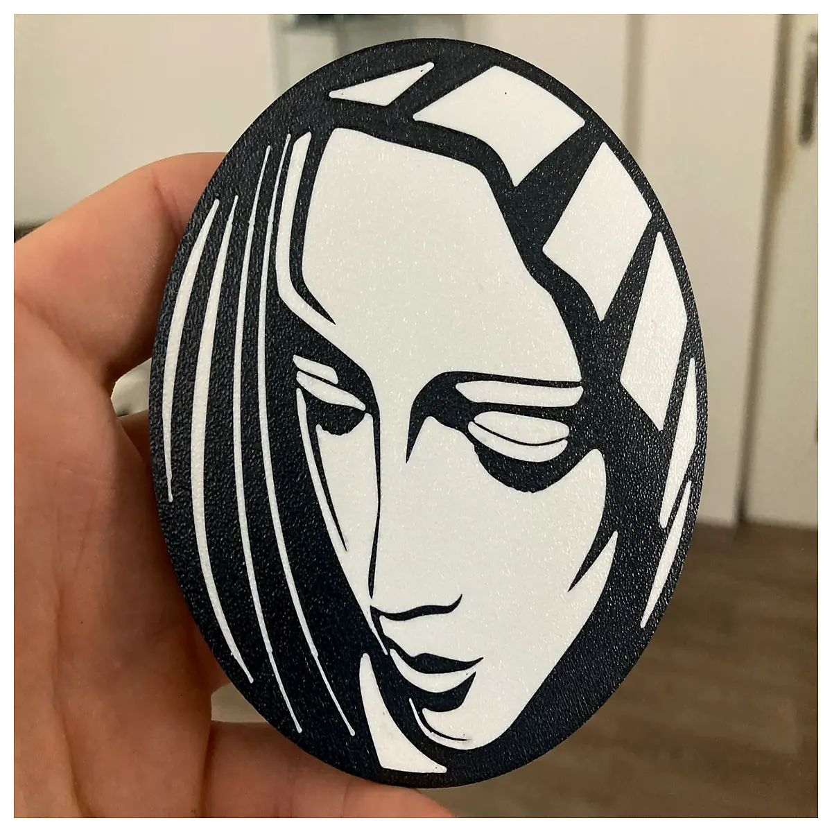 catholic religious coaster virgin mary home decor