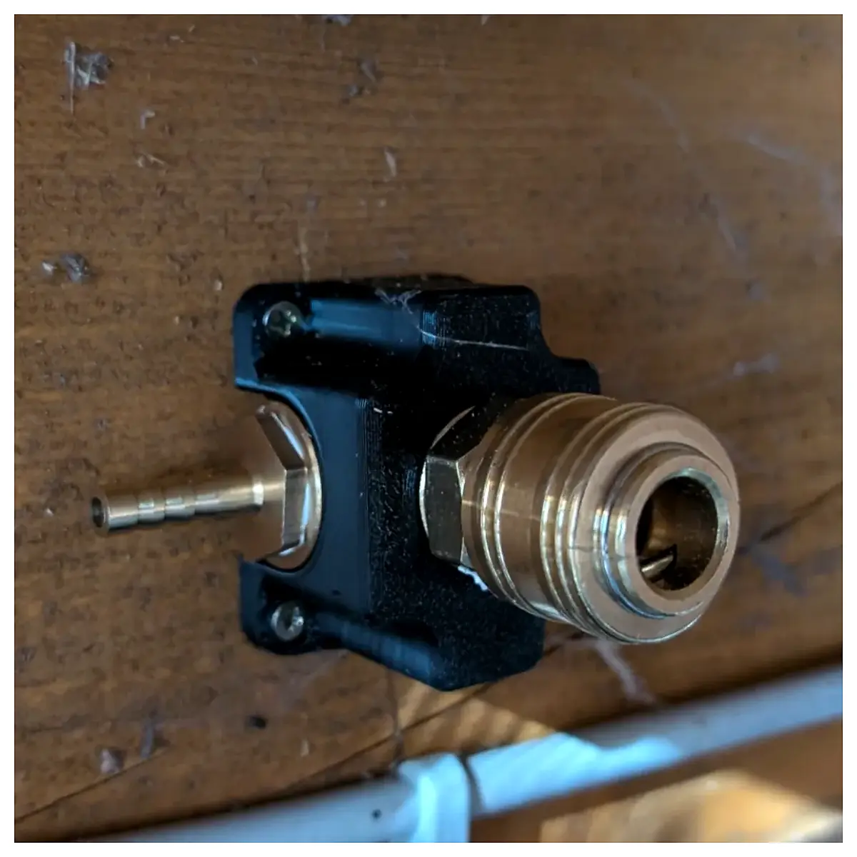 duty t bracket for 38mm pipe industrial shelving support connector steel frame joint piece