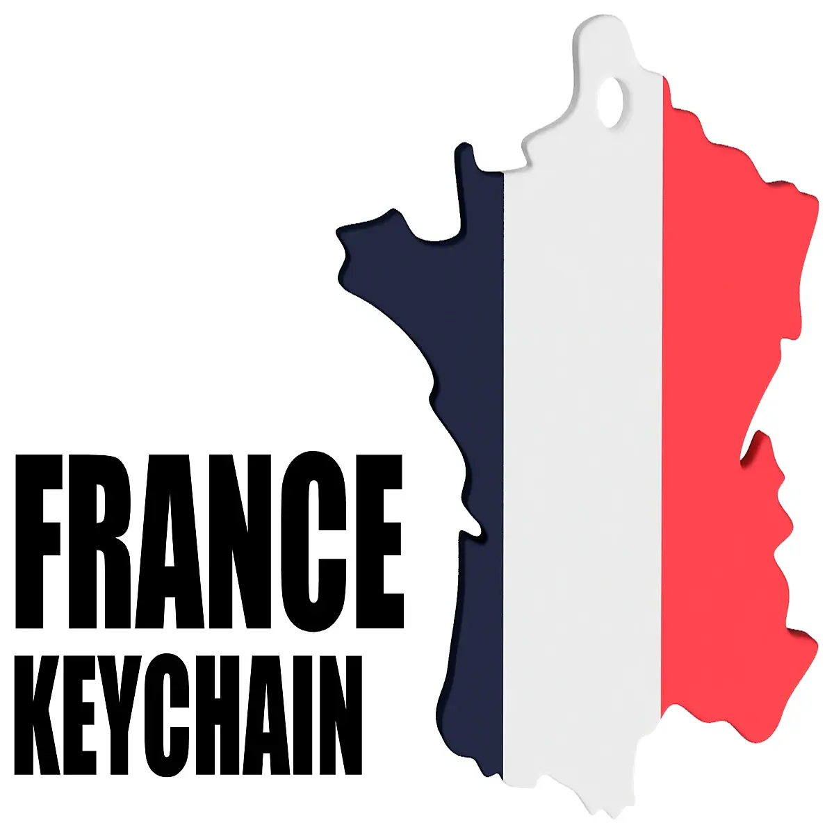 cute paris france souvenir keyring for bag metal tower charm travel gift idea