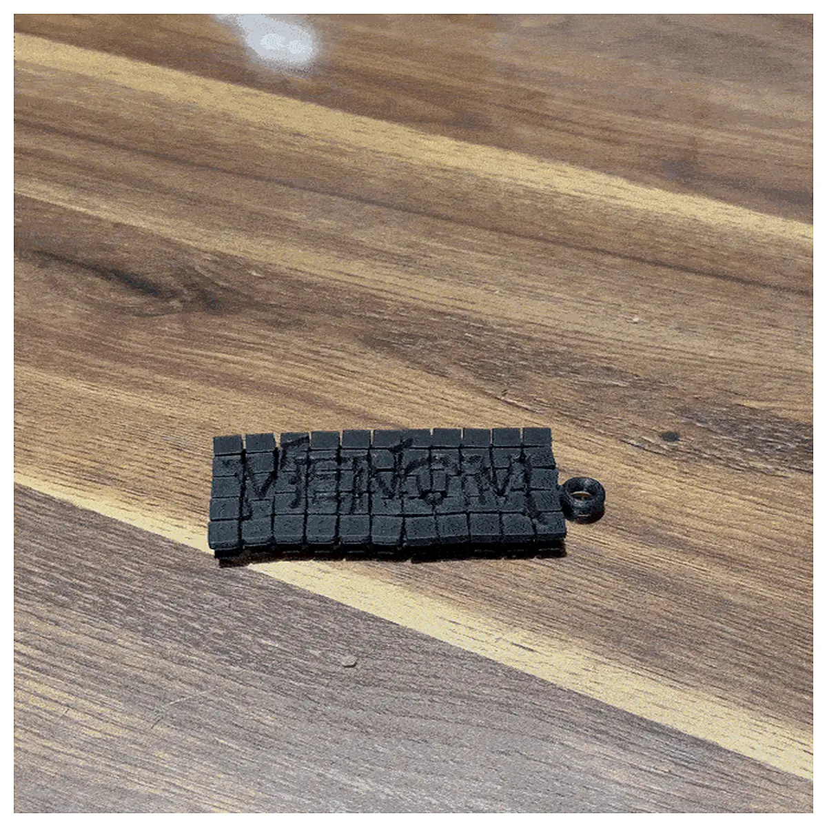 movable coating keychain