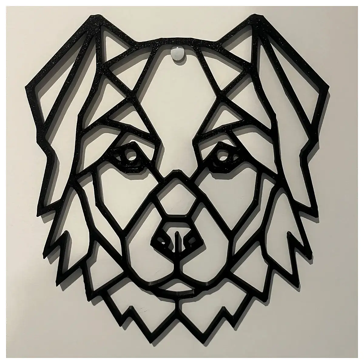 australian shepherd geometric print dog t shirt modern abstract border collie pattern pet apparel trendy aussie mom gifts