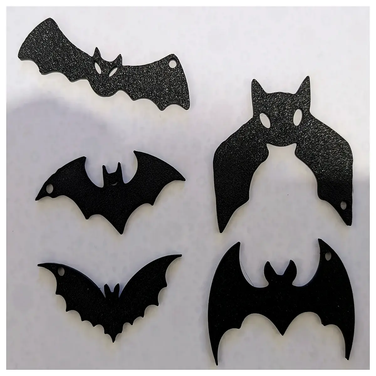 halloween keychain bat spooky party favor gothic accessory for kids adults