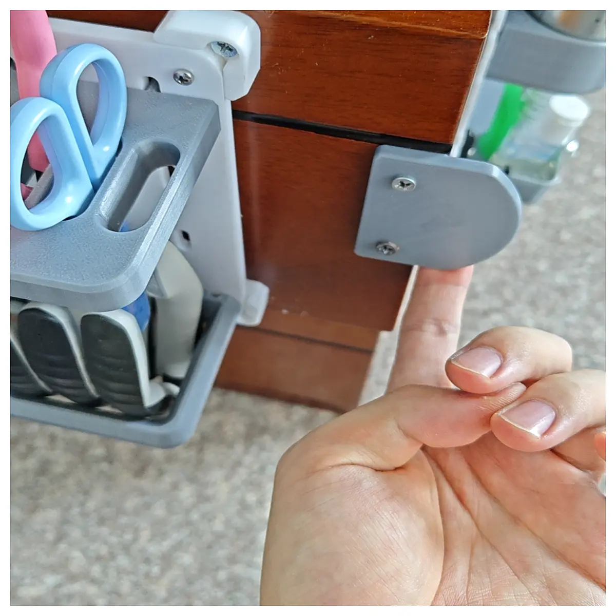 side pull handle cabinet drawer knob modern minimalist metal grip for kitchen furniture sliding door hardware