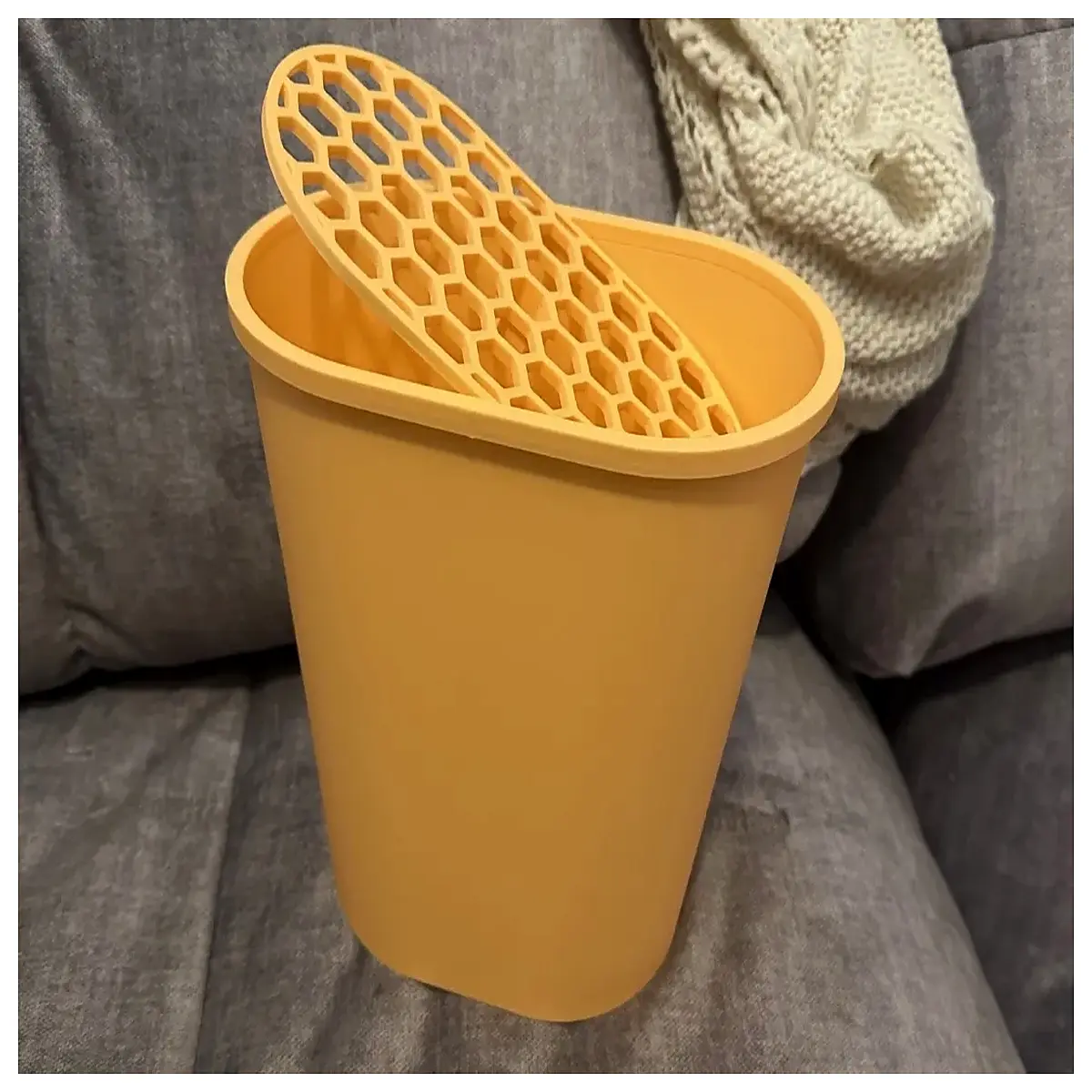 small under desk trash can for office home no lid open top wastebasket with foot pedal or step on
