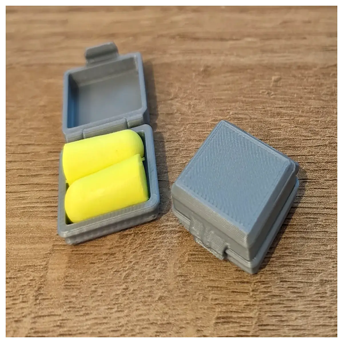 silicone earplug case organizer travel portable waterproof storage box for hearing aid tips cleaning