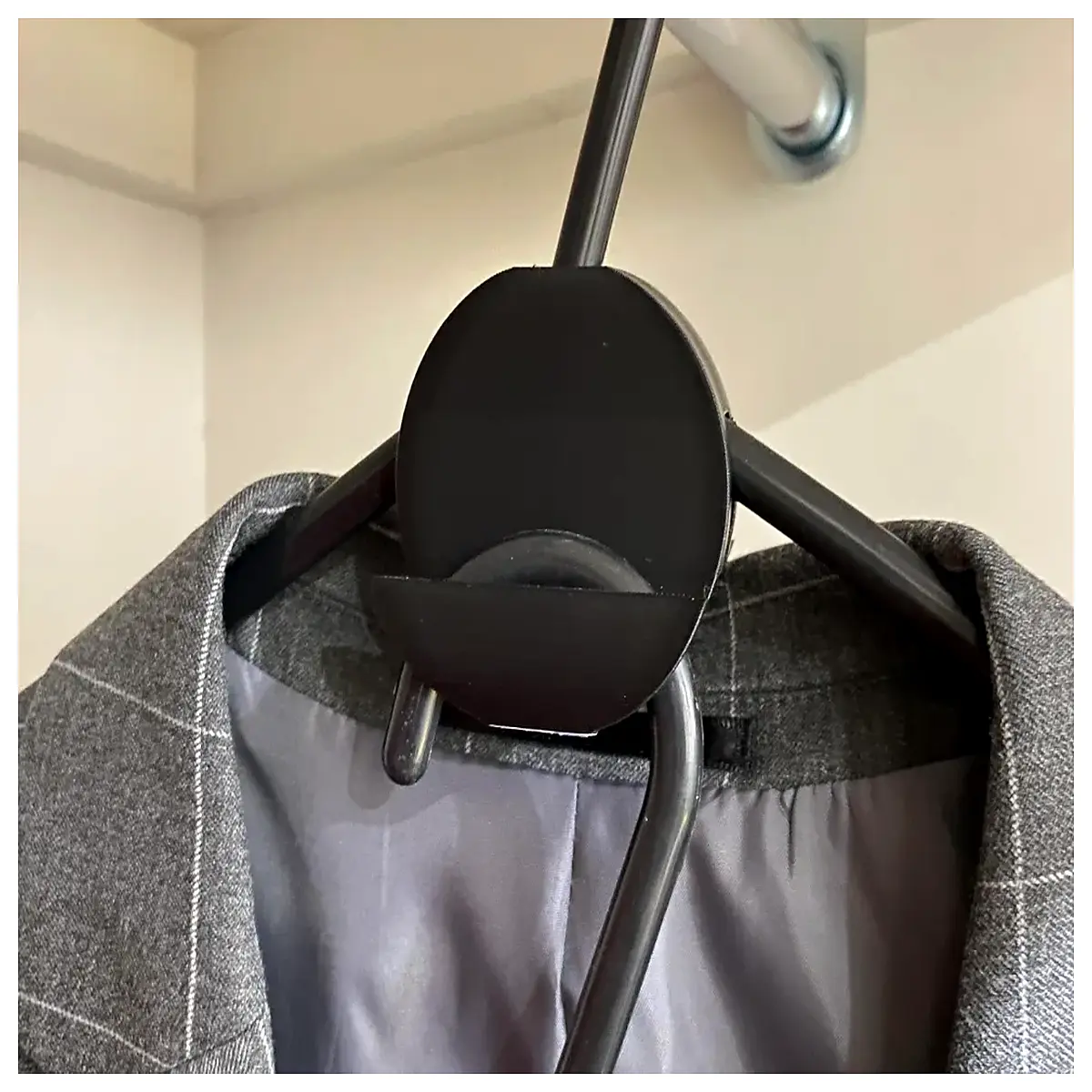hanger extender for closet space saving multi layer clothes organizer rack vertical hanging storage