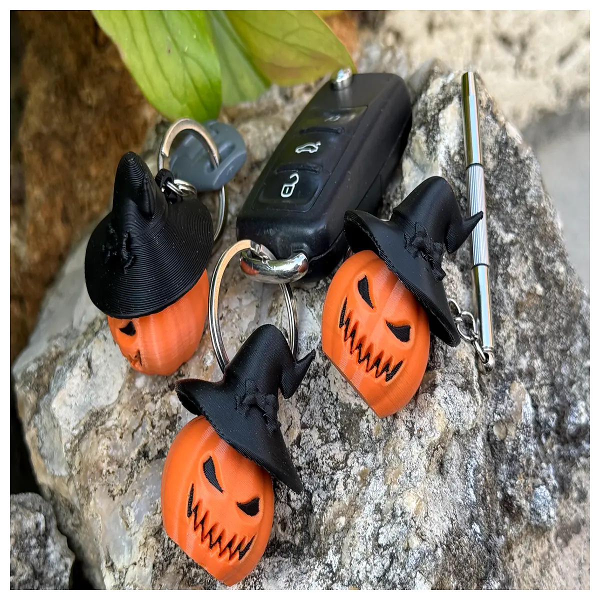 halloween keychain for bags cute cartoon pendant spooky party favor gift