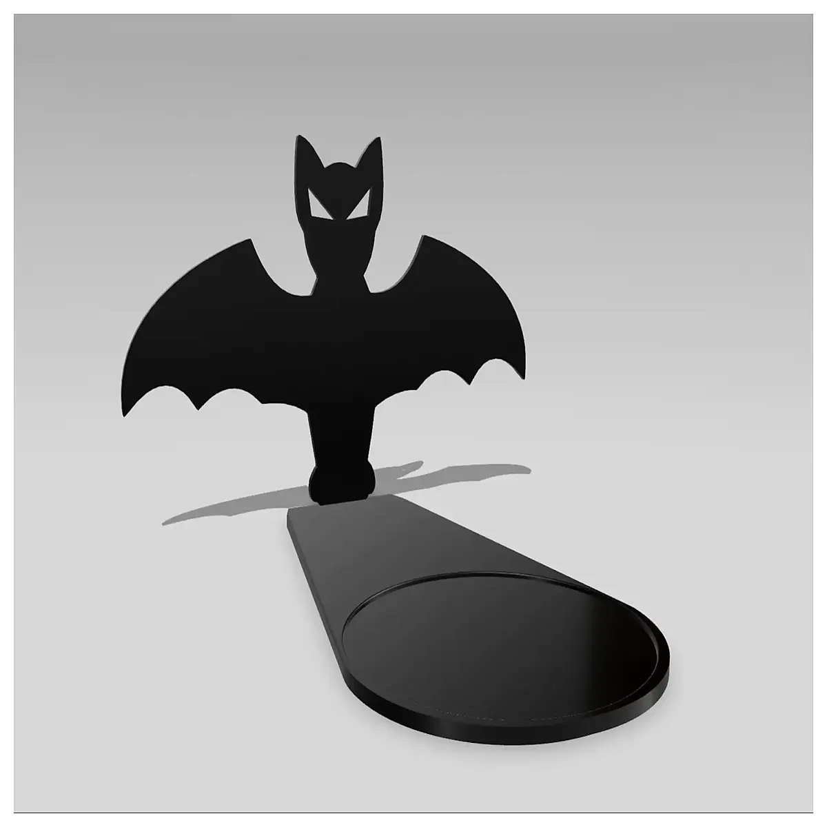 halloween bat shadow silhouette wall decal spooky party decor vinyl sticker