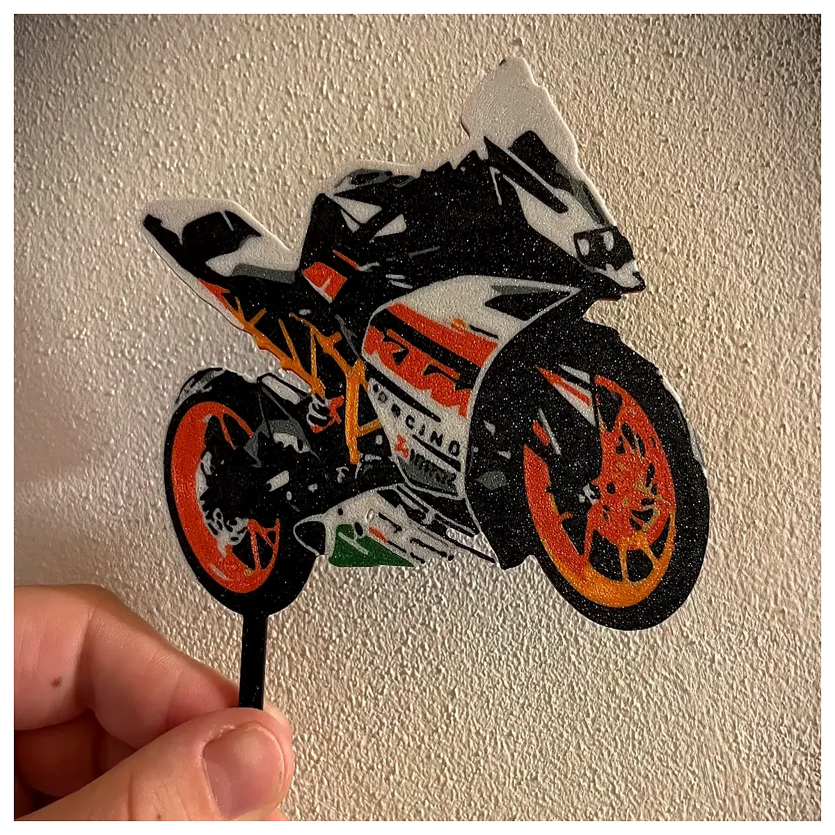 motorcycle cake topper for biker birthday motorcycle themed party decorations motorbike rider cake toppers set
