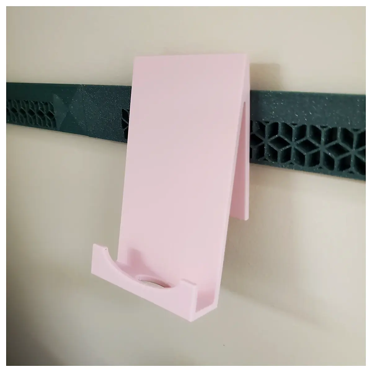 french style hanging phone holder mount for car dashboard or mirror elegant aesthetic mobile device