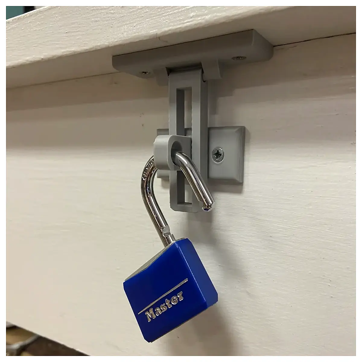 duty padlock latch for shed gate security steel locking bar